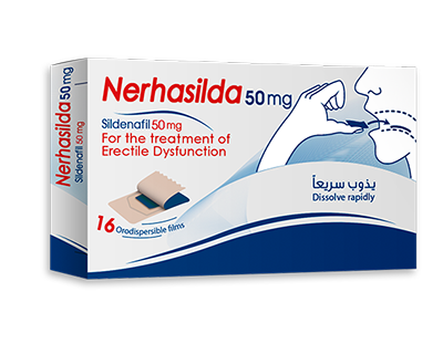  NERHASILDA…The first and only sildenafil with ODF “Oral dispersible film “ Technology 